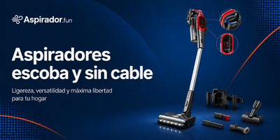 Aspiradores escoba y sin cable